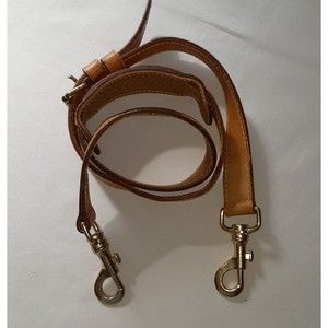 LOUIS VUITTON Adjustable Shoulder Strap Leather Authentic Vintage
